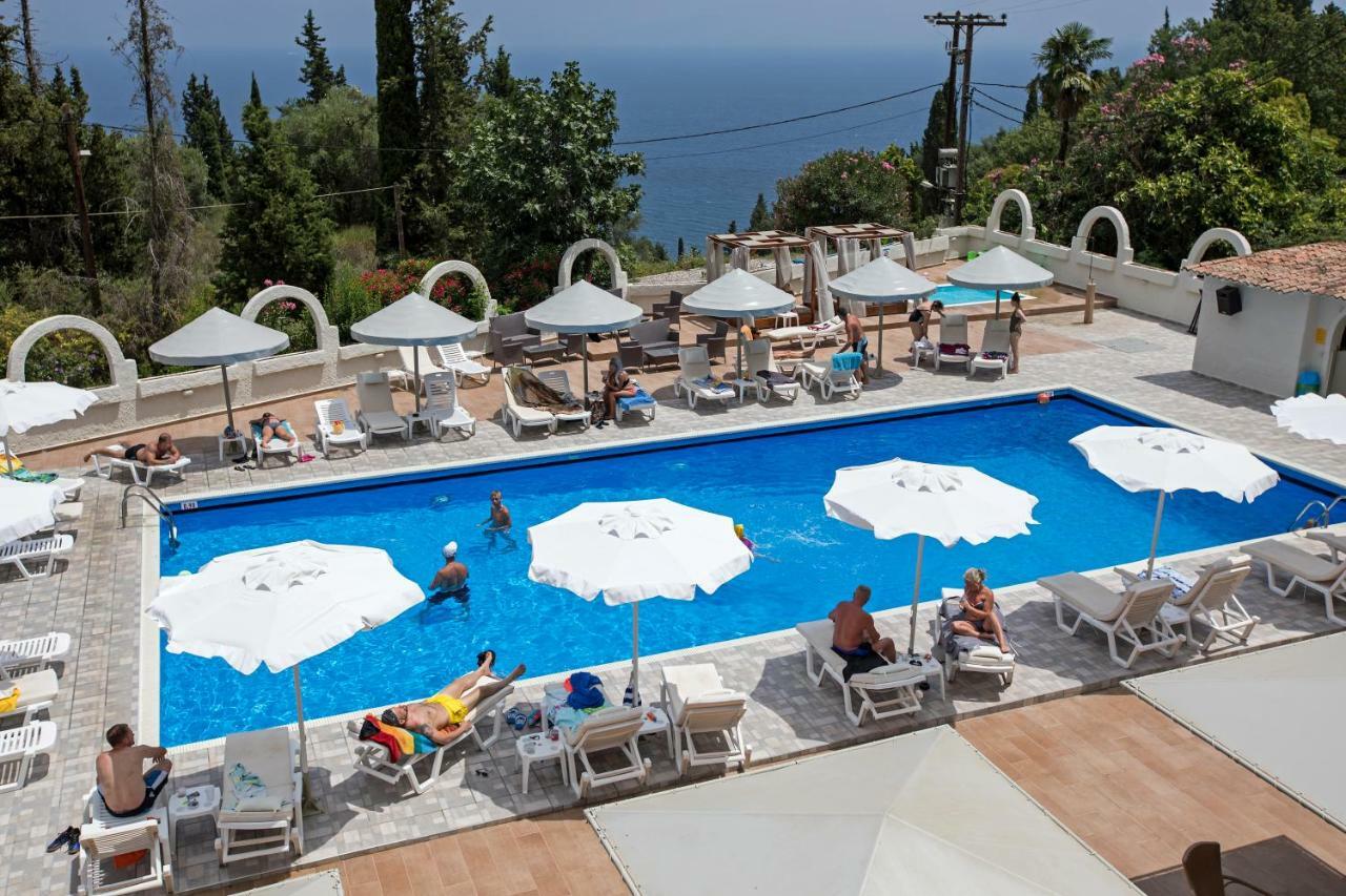 Benitses Bay View Hotel Gastouri  Bagian luar foto